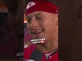 Patrick Mahomes teases Travis Kelce about Taylor Swift 😂 #nfl #chiefs #taylorswift #traviskelce