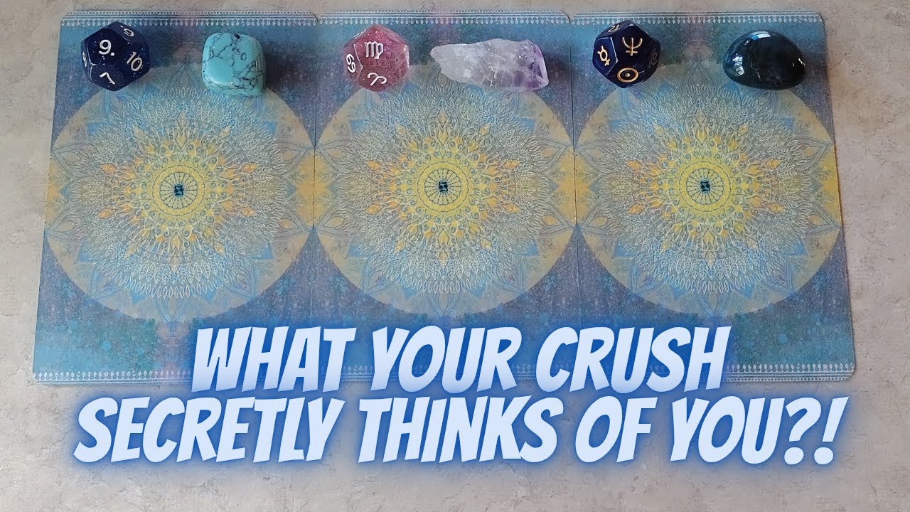 What Does Your Crush Secretly Think About You But Won't Say?!🫦😻 | Psychic Pick A Card Tarot Reading🪬
