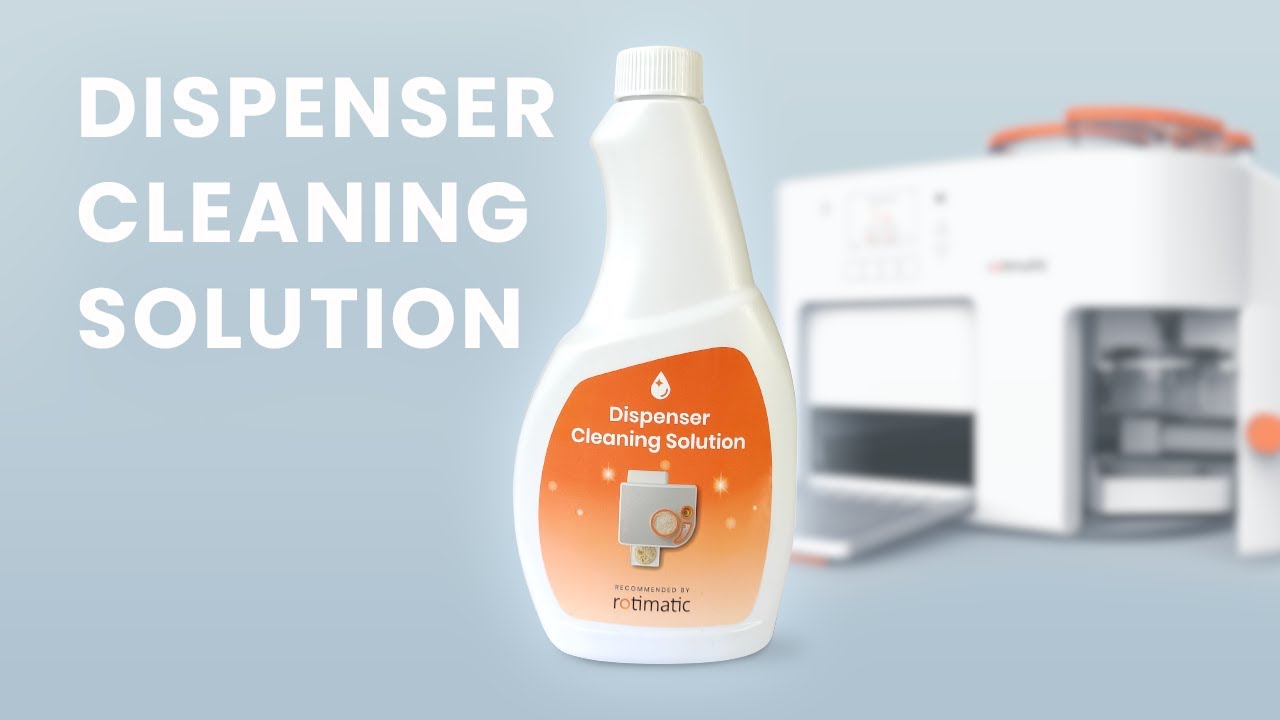 Advance Cleaning How to use Dispenser Cleaning Solution Rotimatic