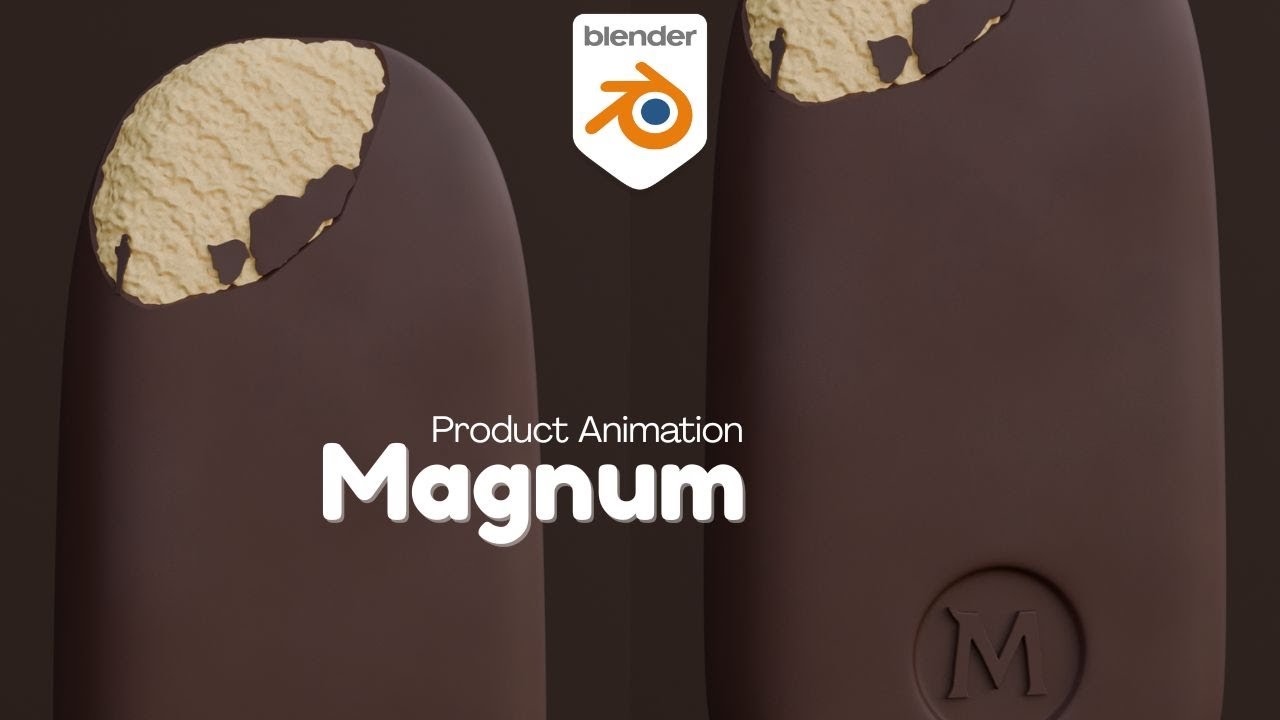 3D Product (Magnum) Animation in Maya 