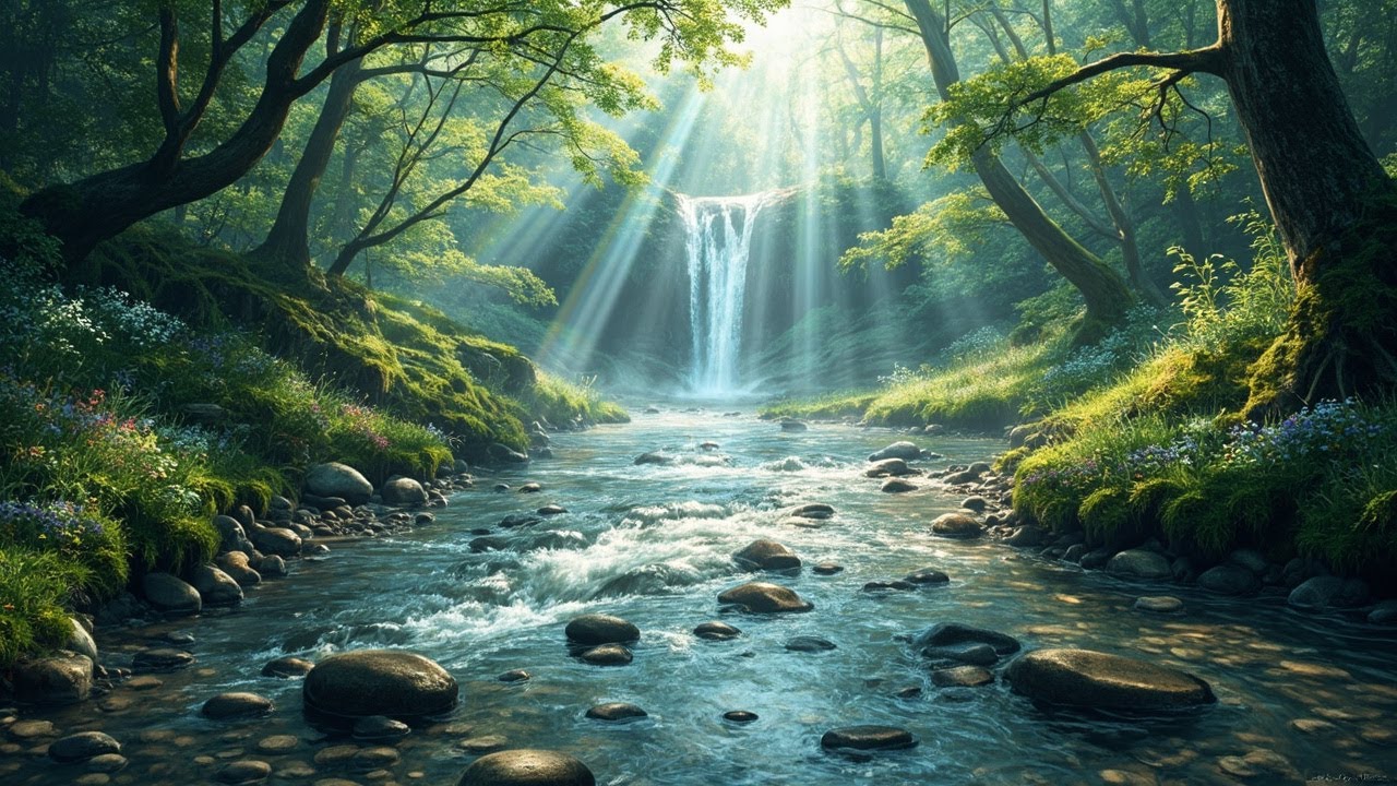 This Serene Forest Stream | Lofi Music for Complete Tranquility