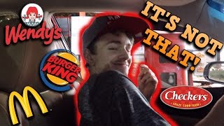 HILARIOUS DRIVE THRU PRANK (No...IT'S NOT THAT)