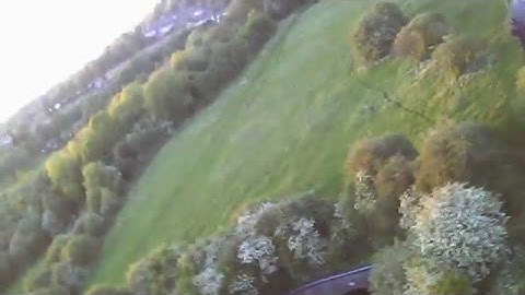 syma x5c-1  building crash