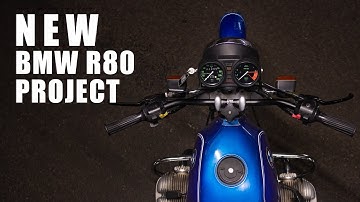 BMW R80 New Custom Bike Project