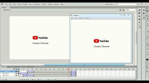 Cara Buat Tampilan Intro Youtube ! Video Animasi Adobe Flash
