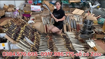 💥DAO MÈO ,DAO NHÀ BẾP ,DAO CHẶT CHUẨN NHÍP TẠI LÒ RÈN  mới nhất mới ra lò 