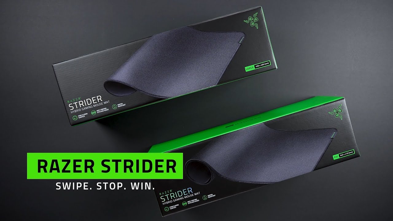 New Hybrid Mouse Pad!  Razer Strider Unboxing & Review 