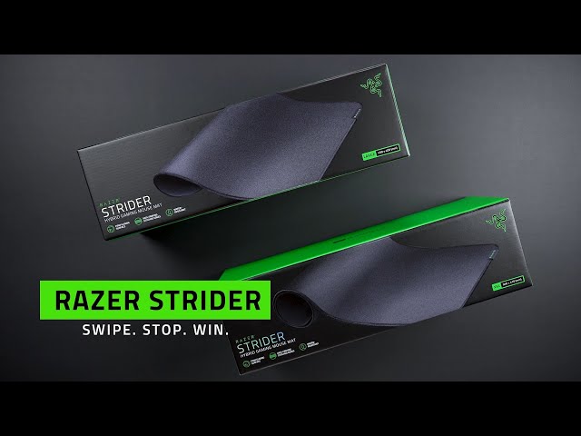 Razer Strider - Hybrid Gaming Mouse Mat - Large - Quartz Edition