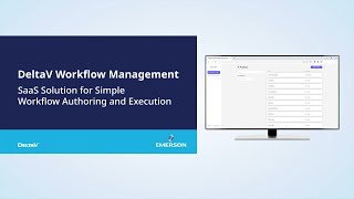 DeltaV Workflow Management Product Overview