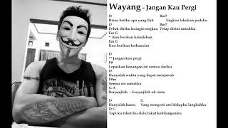 WAYANG BAND - JANGAN KAU PERGI