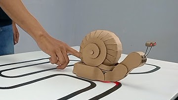 Snail Robot || D2-1 Smart Car Tracking Line Follower