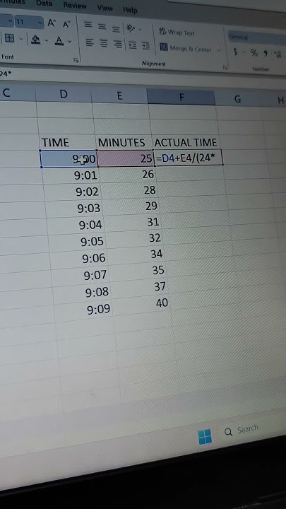 How to add time in excel sheet #shorts #excel #exceltricks #exceltips # ...