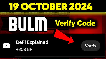 DeFi Explained? | BLUM New VIDEO Verify Code |  Earn 250 BP