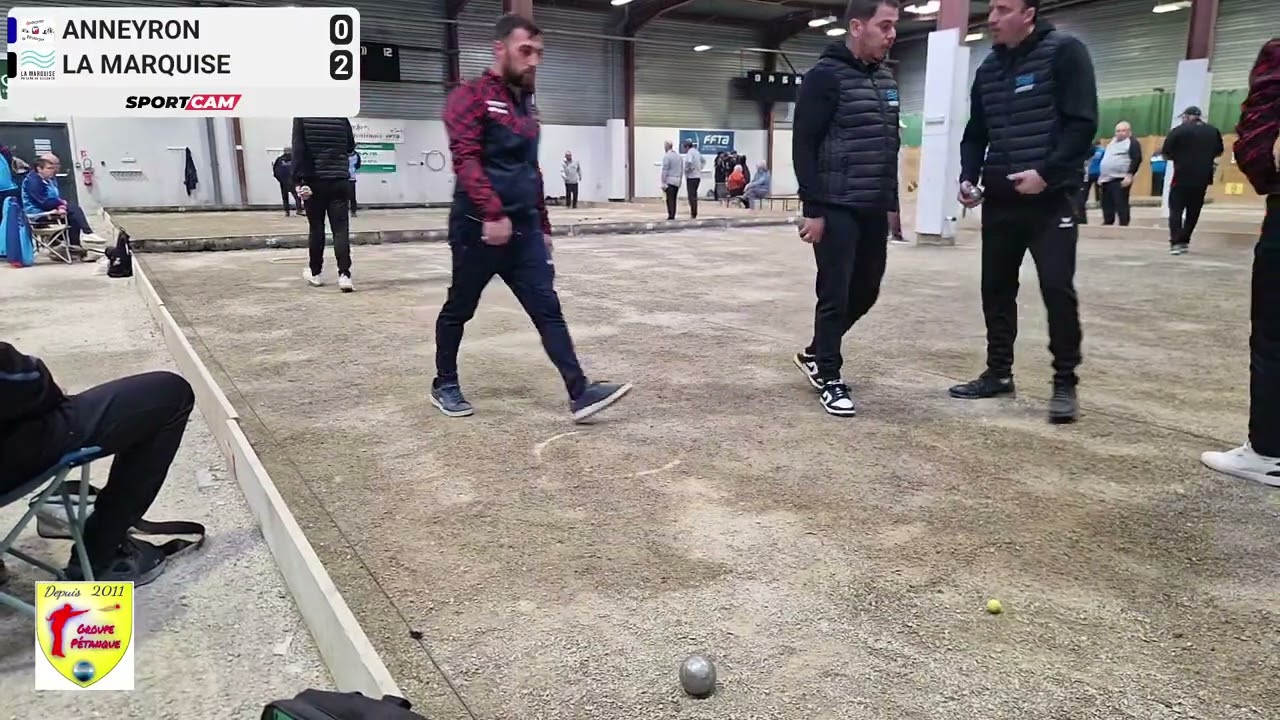 Miniature de la vidéo : Qualif T-P secteur de Valence Anneyron vs La Marquise