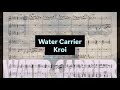 【キーボードパート】Water Carrier/Kroi【楽譜】