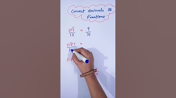 Convert decimals to fractions #decimals#fractions #shorts #youtubeshorts #tricks #shortvideo