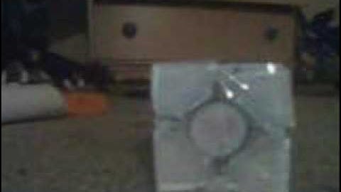 the companion cube has something to say