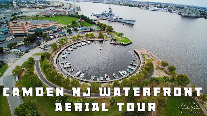 Camden NJ Waterfront Aerial Tour - Wow!  Look What...