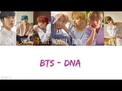 【韓中字/認聲版】bts(防彈少年團/방탄소년단)---dna-[korean/chinese-lyrics]