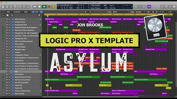 Asylum 🎵 Logic Pro X Template Download 🎵 Dark Ambient Electronic Music