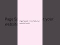 What is Page Speed in SEO? Explained for Beginners