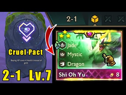 LEVEL 7 At Round 2.1...?? AND 3 Star SHI OH YU - 8 COST | TFT Set 7 PBE