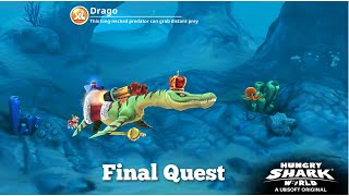 Hungry Shark World - Drago Shark Final  Quest