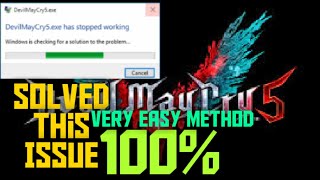 How to Fix Devil May Cry 5 .exe has stopped working Issue solved in Urdu/ Hindi in 2020