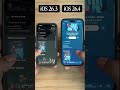 iOS 26.3 vs iOS 26.4 part 1
