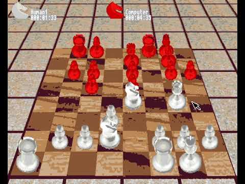 Amiga 1200 Longplay [022] The Complete Chess System
