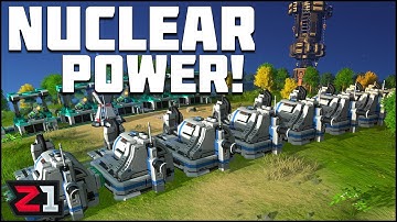 Going NUCLEAR ! Mini Fusion Reactor and MORE POWER! Dyson Sphere Program Ep.13 |  Z1 Gaming