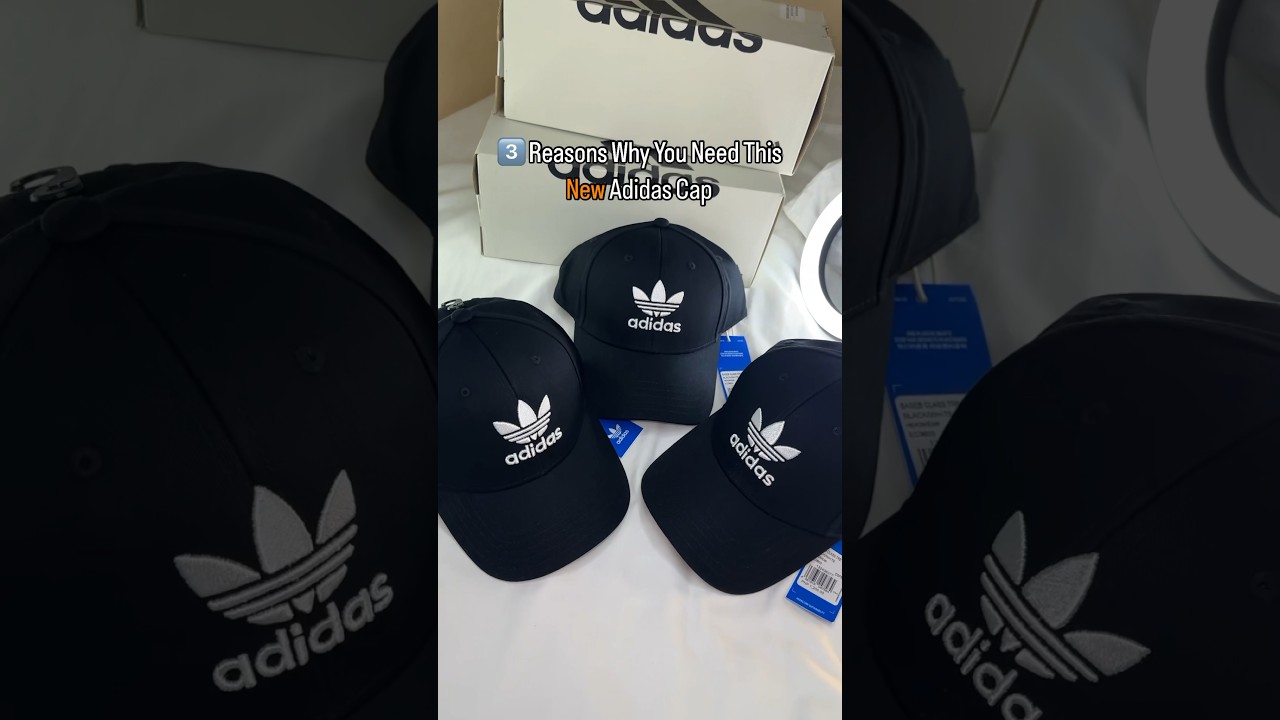 Adidas Trefoil baseball cap for you ✨ Shop now! 