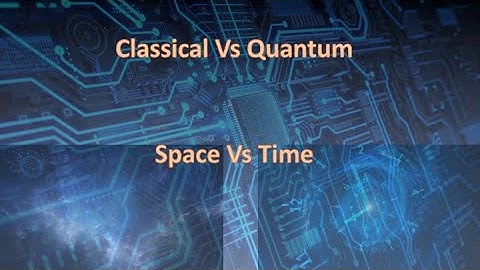 Classical Circuits vs Quantum Circuits (part 1)