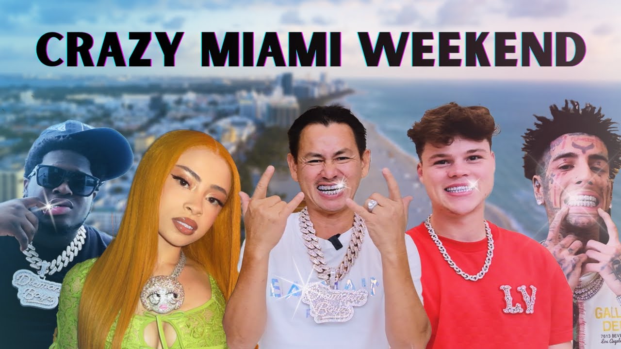 MIAMI VLOG (ICE SPICE, CASH COBAIN, 2CHAINZ, JACK DOHERTY & ISLAND BOYS)