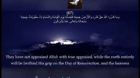 ما تيسر من سورة الزمر أبو صهيب