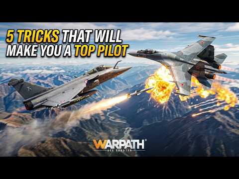 Warpath: Ace Shooter Fighter Pilot and Air Combat Tactics