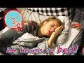 Poor Girl! 24 Hours in BED!