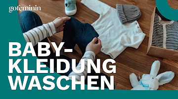 Wie lange vor der Geburt Baby Sachen waschen?