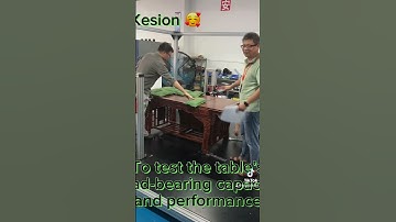 Table durability test #foryou #test #testing #machine #table #kesion