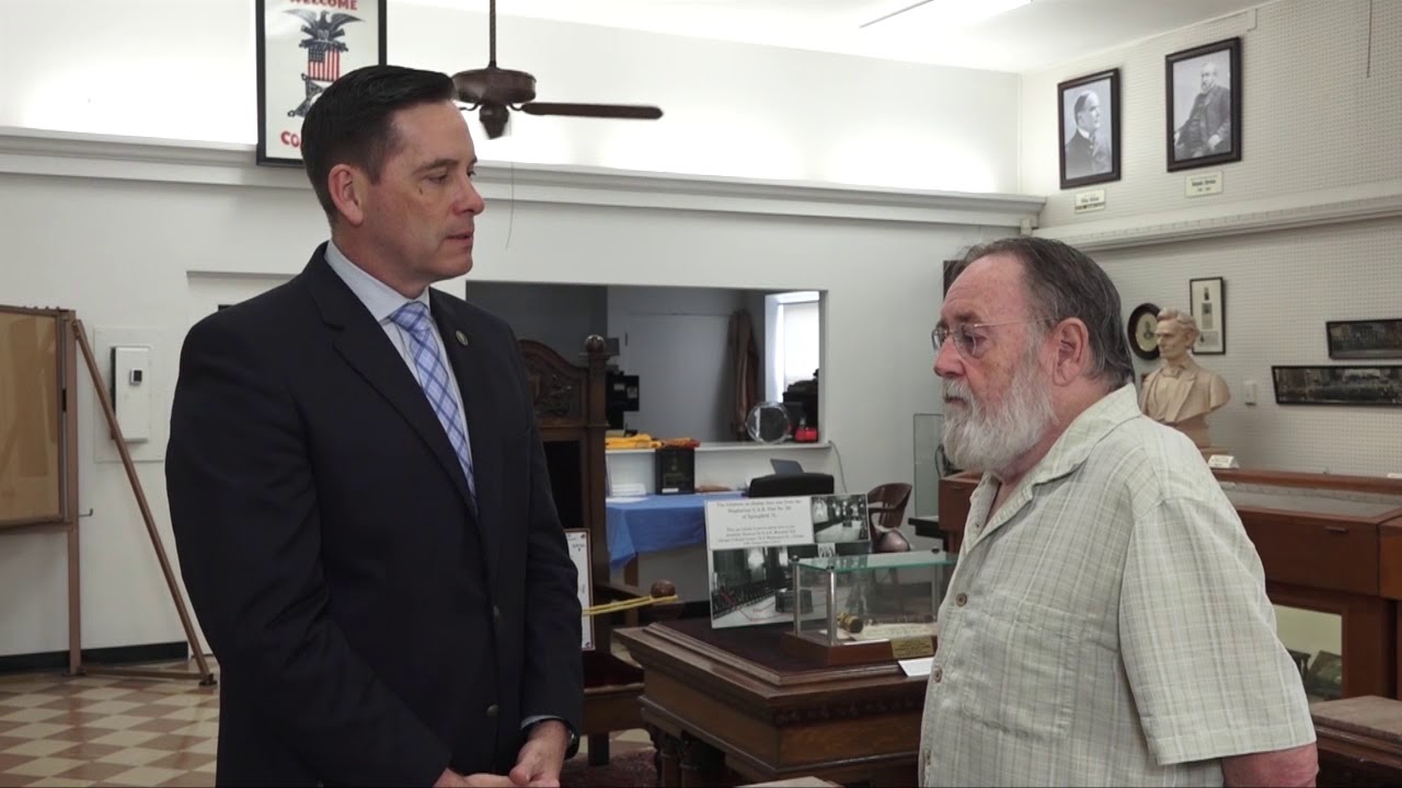 springfield mo Rep. Butler Explores Springfield's Grand Army of the Republic Museum