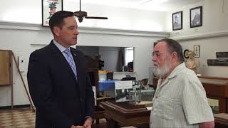 Rep. Butler Explores Springfield's Grand Army of the Republic Museum