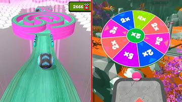 Going Ball vs Rolling ball Sky Escape ,walkthrough gameplay , IOS Android Ball Colour Run New Update