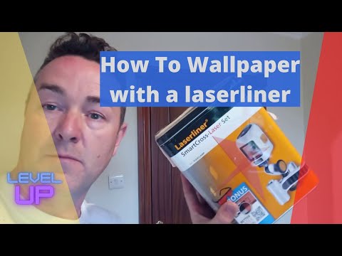 How to wallpaper - using a Laser Liner