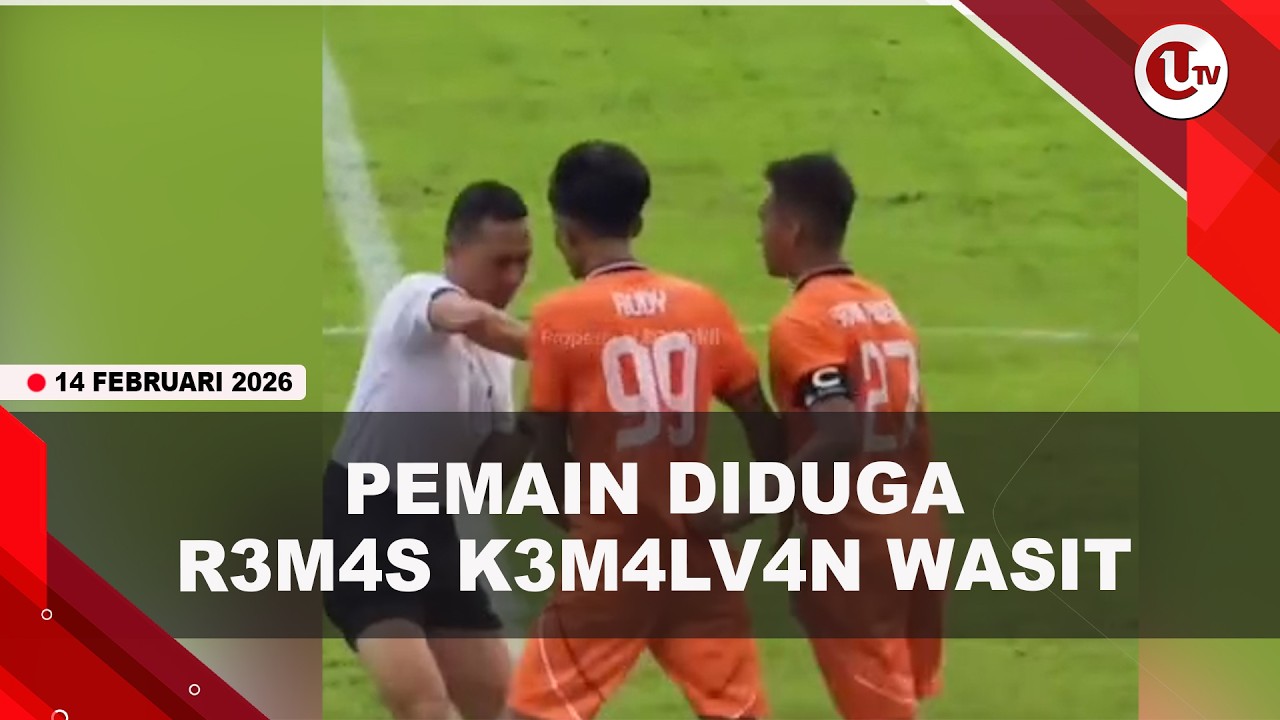 VIRAL, PEMAIN PSIR REMBANG DIDUGA REMAS KEMALUAN WASIT | U-NEWS