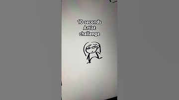 10 seconds artist challenge #art #drawing #procreate #short #digitalart #shorts #10secondschallenge