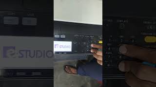 Toshiba E-studio2523A On/of System #shorts #computer #photocopy