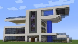 A tutorial on how to build a modern tower in Minecraft. This building features four floors and a waterfall. Easy to build. Shock Frost 