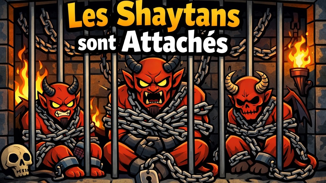 Les Shaytans sont attachés pendant le Ramadan – Pourquoi continues-tu à faire des péchés ?