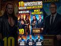 #shorts |10 Wrestlers Who Are Highly Intelligent 🧠🔥 | Smartest WWE Superstars #shortsfeed #trending