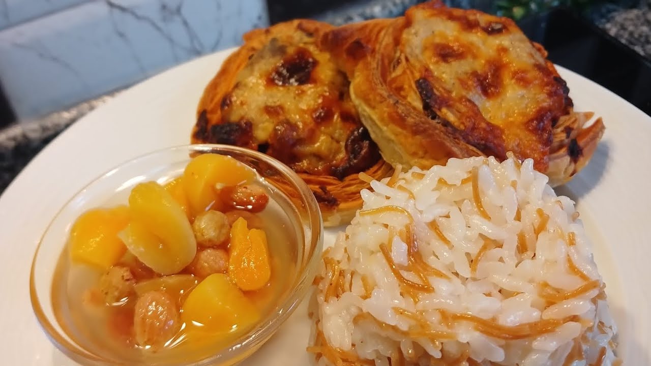 Milföy hamurundan beşemal soslu tavuk sote tarifi🍽